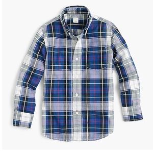 Crewcuts Boys’ Oxford Shirt in Plaid 2T
